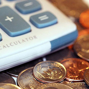 Calculating Your Personal Budget- calculator and money