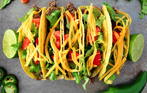 tacos using ground beef